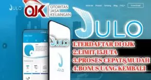 Review Aplikasi Pinjaman Online Julo terdaftar di OJK