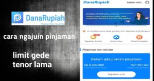 Review DanaRupiah Aplikasi Pinjaman Online Cepat Cair