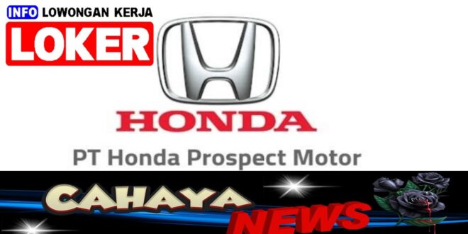 OAS HPM lowongan kerja online resmi dari PT Honda Prospect Motor