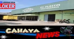 Lowongan kerja dan gaji PT Plastin Eka Prakarsa, pabrik plastik di cijerah Bandung